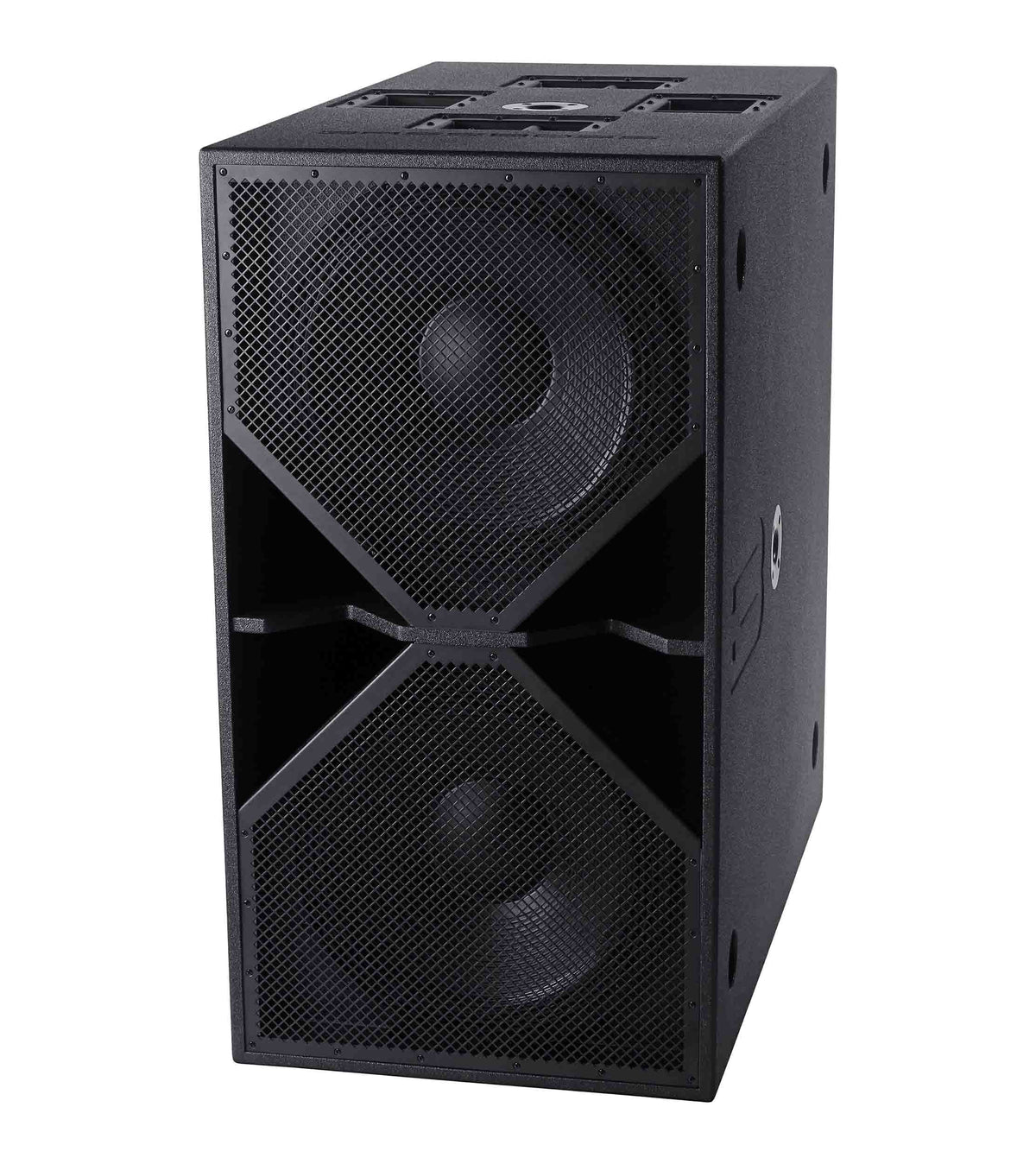 BASSBOSS BB-ZV28-MK3 Dual 18-Inch Active Subwoofer - Black, view 4