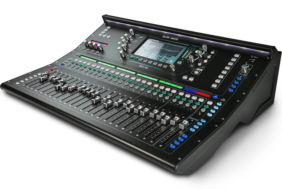 Allen & Heath SQ-6 48-Channel Digital Mixer w/ 24+1 Motorized Faders, view 3