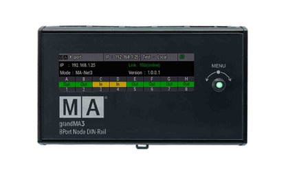 MA Lighting MA4011703 Grandma3 8Port Node DIN-Rail, view 3