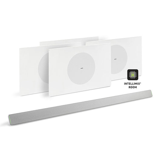 Shure 714M AL-V Ecosystem Pkg w/ Mic & Ceiling Speakers & Tile Speaker