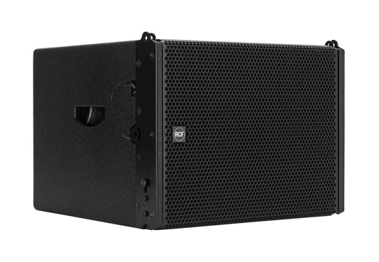 RCF HDL 12-AS, 1400W 12-inch Compact Active Flyable Subwoofer - Black