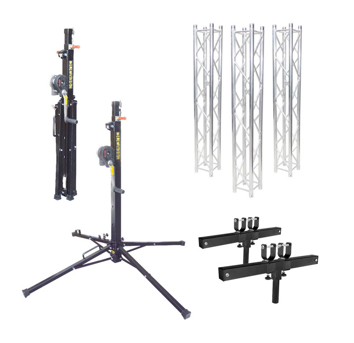 ProX F34 Truss Lifting Pkg w/ (3) 6.56 FT Segments & (2) Adj