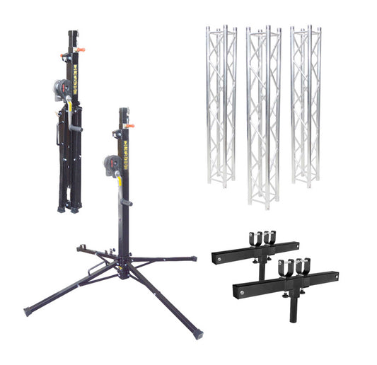 ProX F34 Truss Lifting Pkg w/ (3) 6.56 FT Segments & (2) Adj