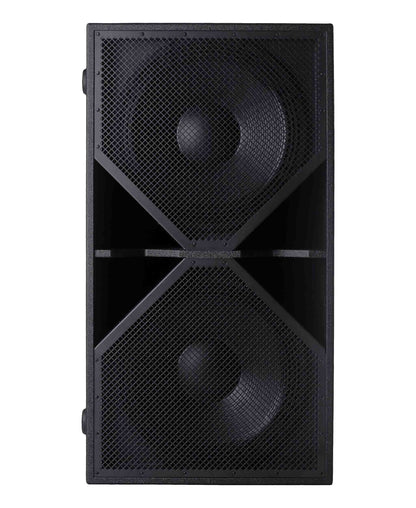 BASSBOSS BB-ZV28-MK3 Dual 18-Inch Active Subwoofer - Black, view 8