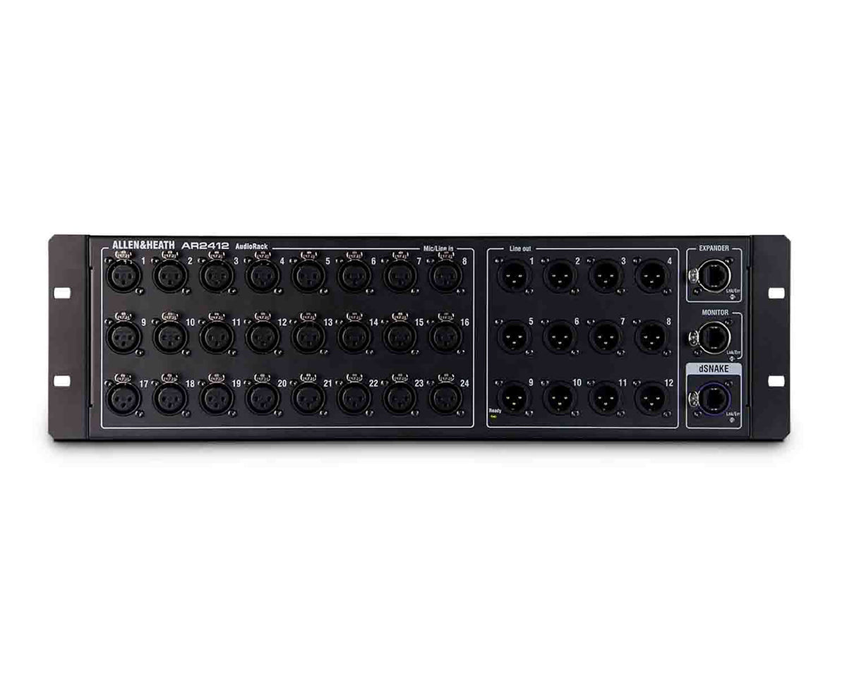 Allen & Heath AR-2412 24x12 Main Remote Stage Rack for GLD & SQ & Qu, view 2
