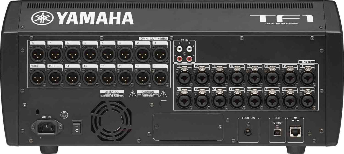 Yamaha TF1, 16 Channel Digital Mixing Console, view 4