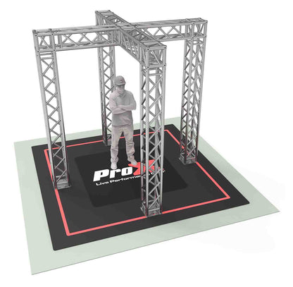 ProX KTP-999X Light Duty Tradeshow Booth 9.42 W X 9.42 L X 9.20 FT H, view 4