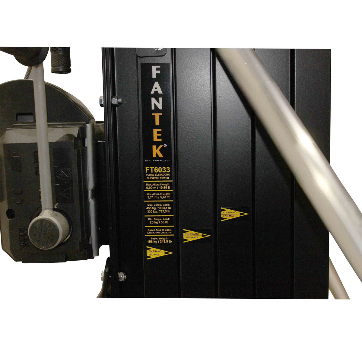 ProX XTF-FT6033 Compact Front-Loading Lifting Line Array Systems Tower, view 6