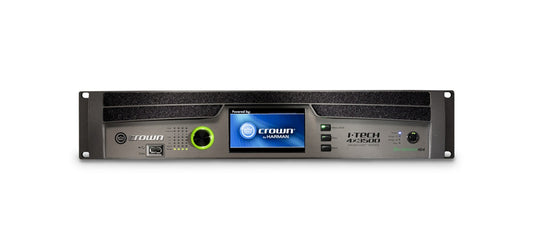 Crown Audio I-Tech 4x3500HDS & Four Channel Power Amp w/ Ethernet