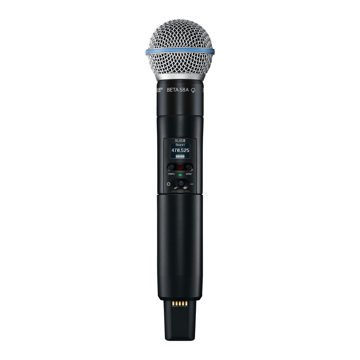 Shure SLXD24D/B58 Dual Wireless System w/ Handheld Mic & Transmitter, view 5