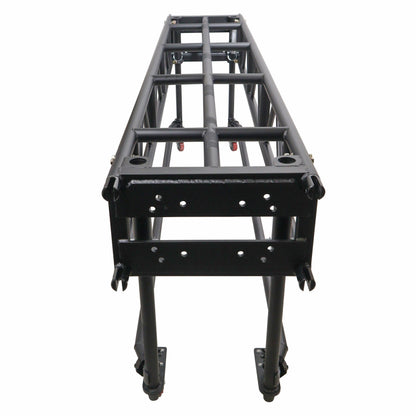 ProX XT-PRERIG10FTBLK Black Pre-Rig Truss Segment w/ Removable Rolling, view 3