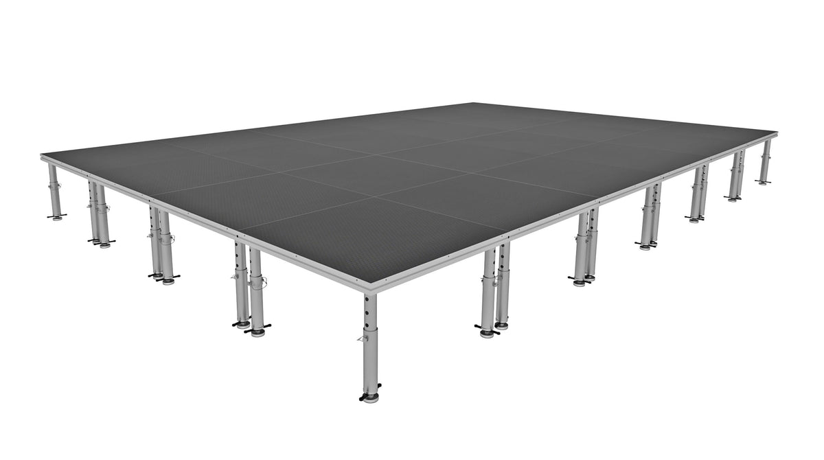 ProX XSU-16X24PKG Stage One 16 FT x 24 FT Portable Stage Pkg