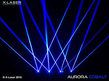 X-Laser Aurora Cobalt Quad Aperture Blue Liquid Sky & Aerial Effects, view 2