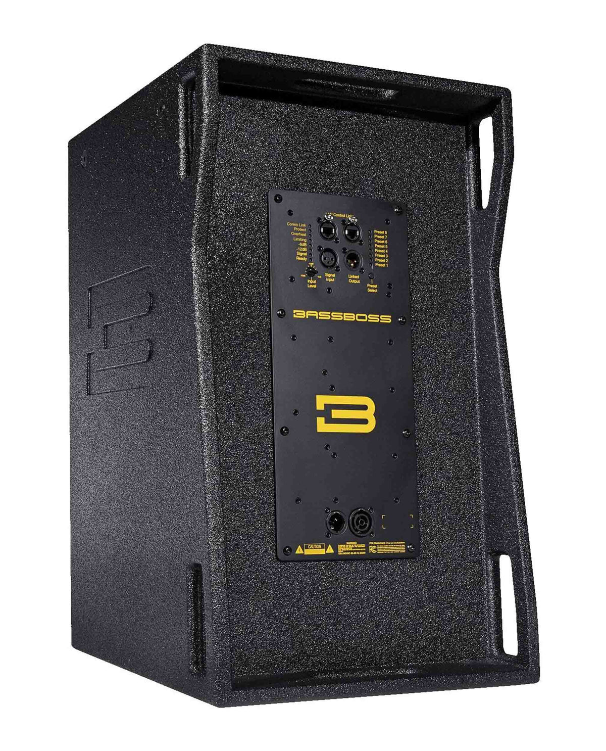 BASSBOSS BB-DV12-MK3, 2-Way Bi-Amplified Loudspeaker - Black, view 7