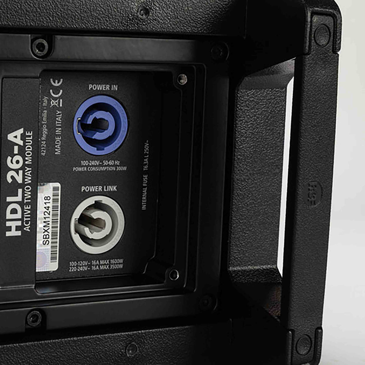 RCF HDL26-A, 2000-Watt Active Line Array Speaker - Black, view 10