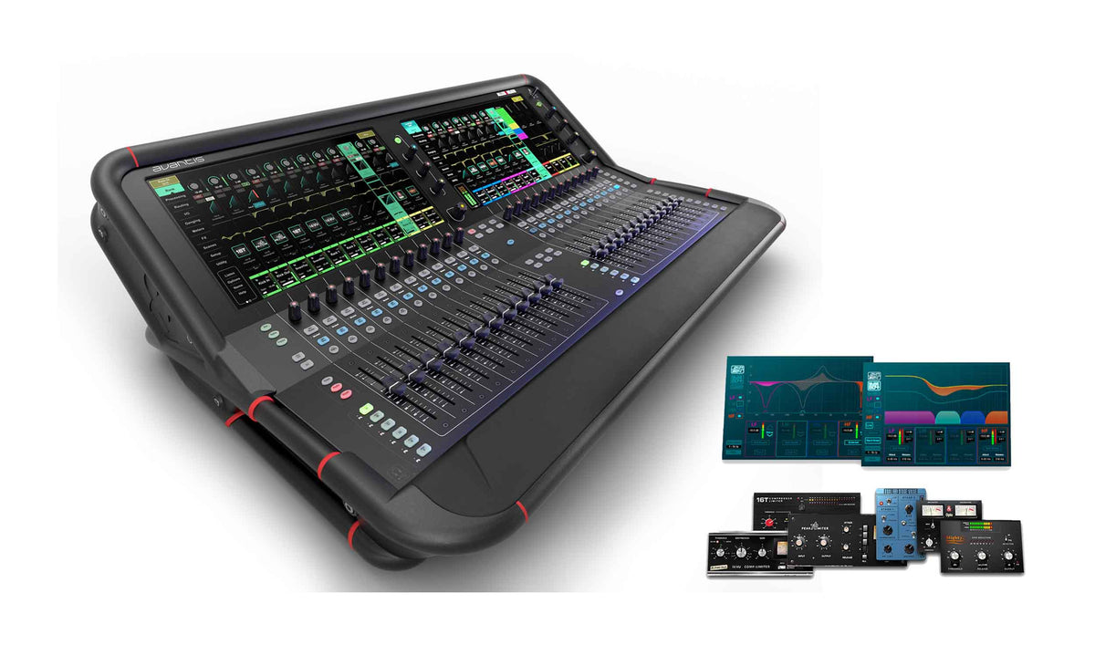 Allen & Heath AVANTIS-W-DPACK, 64-Channel Digital Mixer with DPack