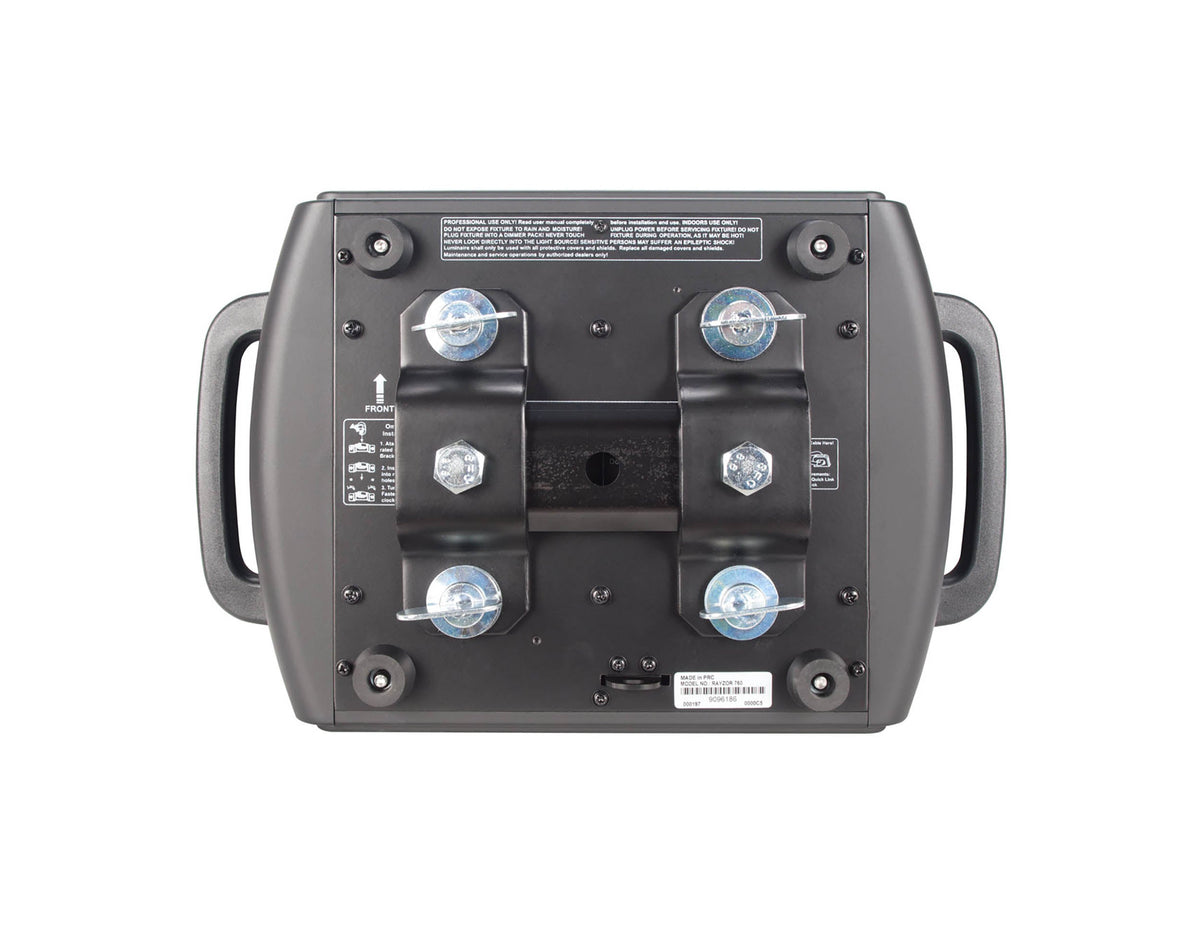 Elation RAYZOR 760 7x 60-Watt RGBW LED Wash Fixture w/ SparkLED Effect, view 9
