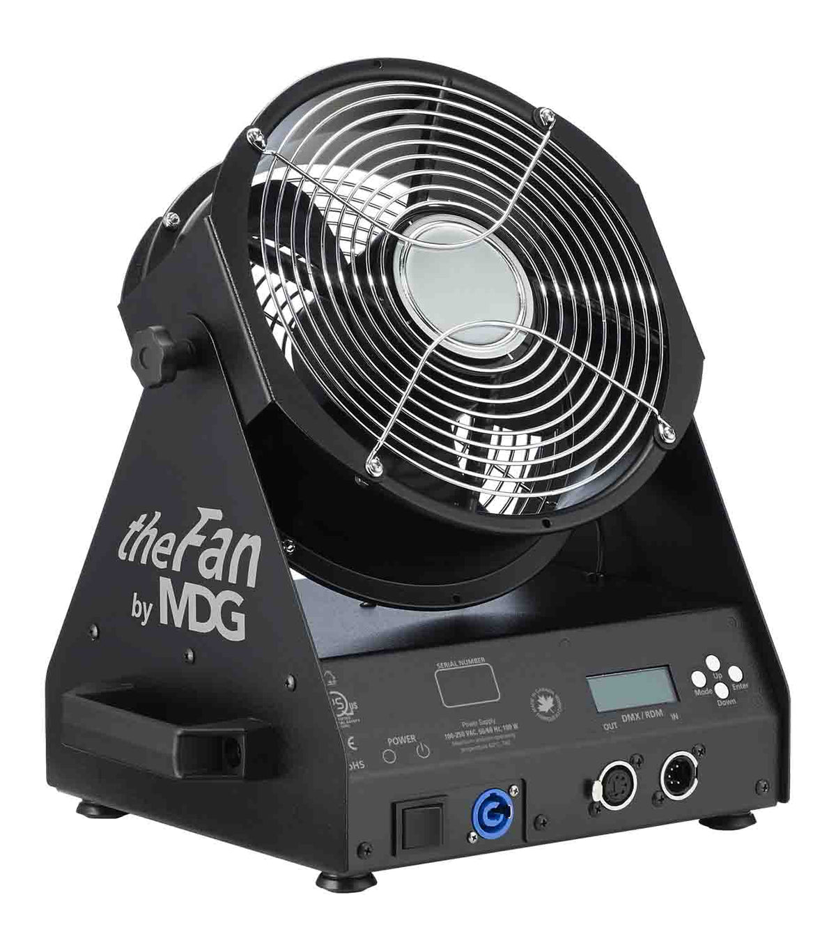 MDG theFAN Compact Variable Speed Digital Fan w/ DMX/RDM Control, view 2