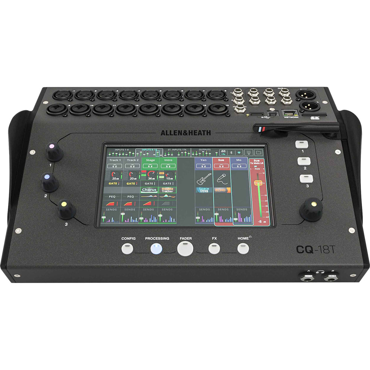 Allen & Heath CQ-18T Compact 18in / 8out Digital Mixer w/ Wi-Fi