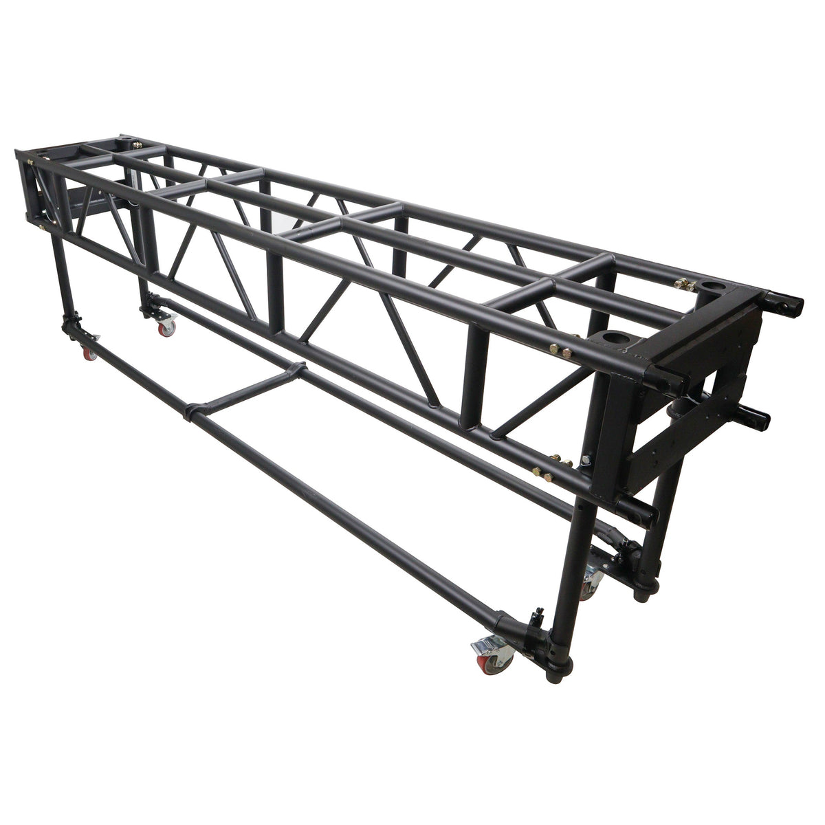 ProX XT-PRERIG10FTBLK Black Pre-Rig Truss Segment w/ Removable Rolling, view 4
