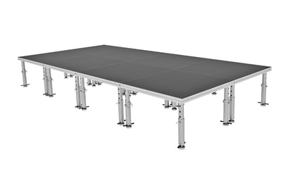 ProX XSU-8X16PKG Stage One 8 FT x 16 FT Portable Stage Pkg 8' 16'