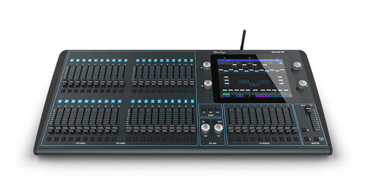 ChamSys QuickQ 30, Lighting Control Console, view 3