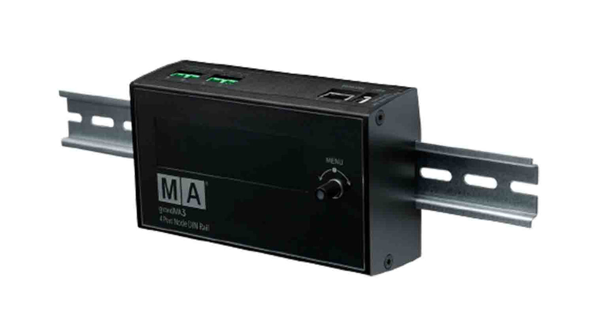 MA Lighting MA4011702 Grandma3 4Port Node DIN-Rail, view 2