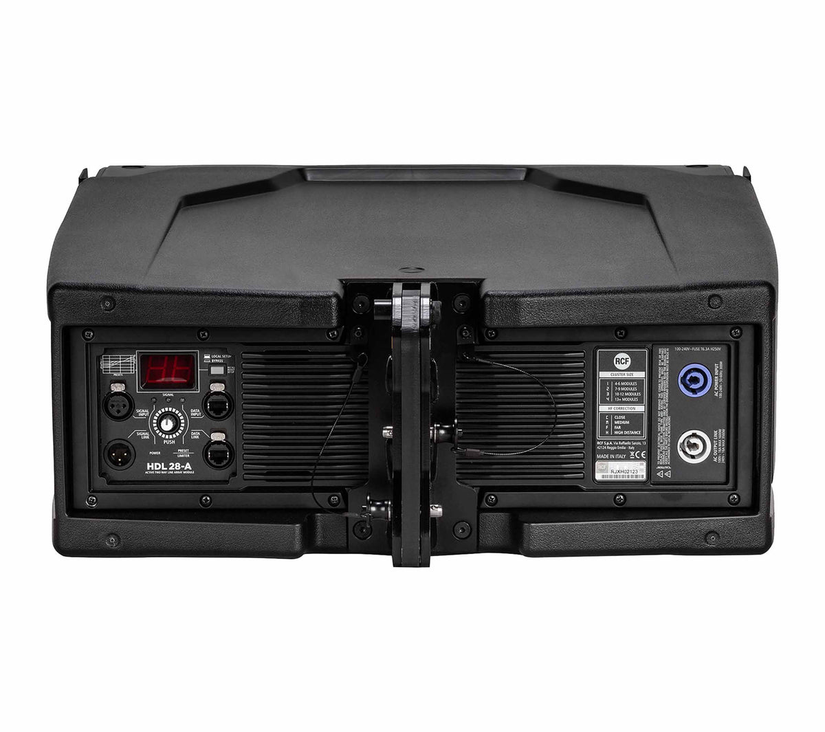 RCF HDL28-A, 2-Way 2200-Watt Active Line Array Speaker - Black, view 4