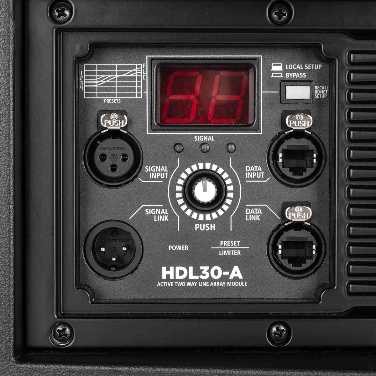 RCF HDL30-A, 2200W Active 2x10" Two-Way Line Array Module, view 8