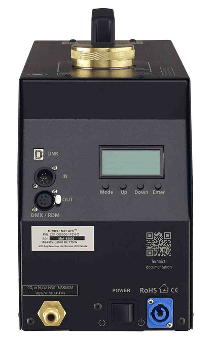 MDG Me1 Single Output Fog Generator, view 3