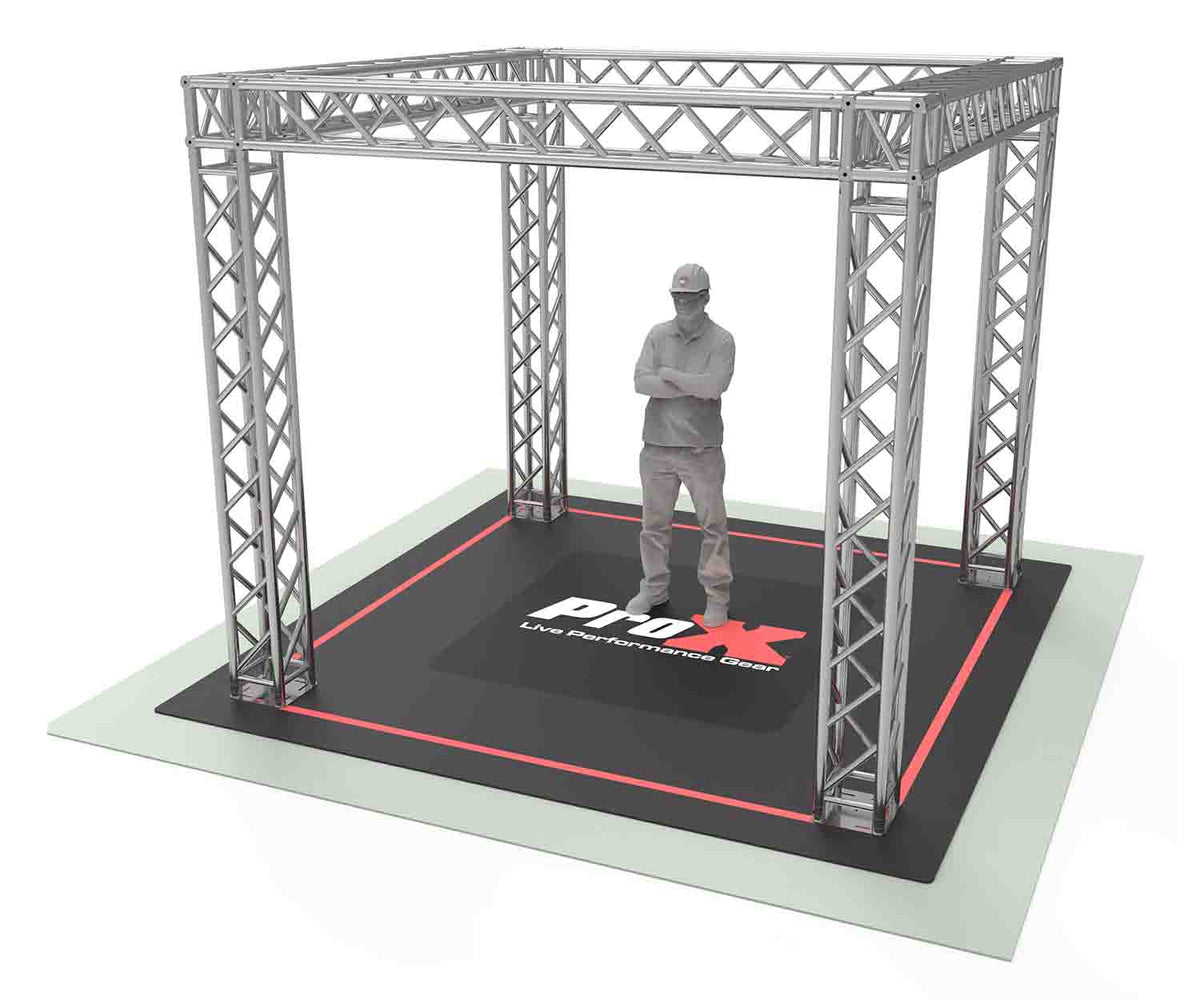 ProX XTP-E10109 Tradeshow Heavy Duty 2mm Wall Truss Booth 10.10 W X