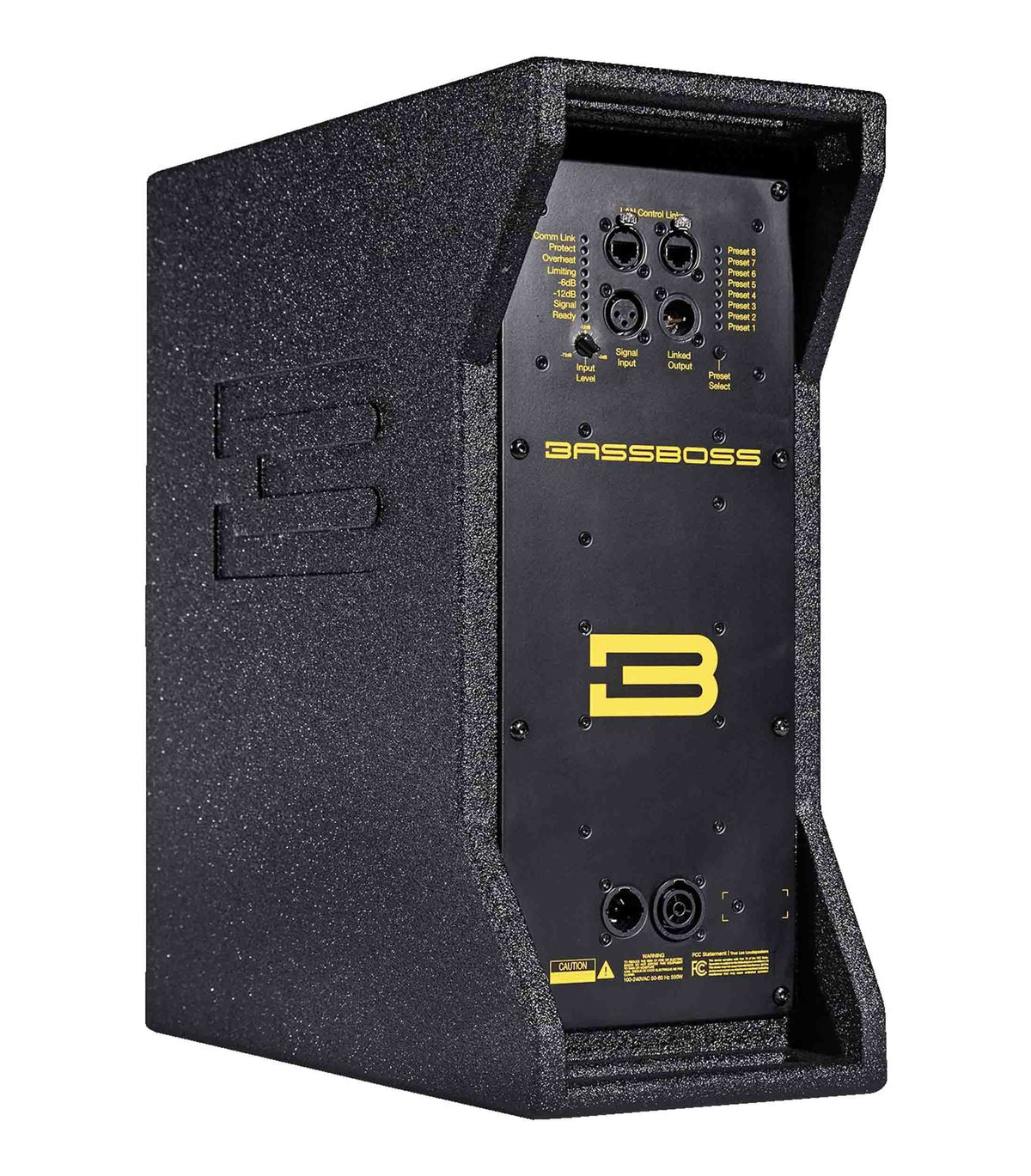 BASSBOSS BB-SV9-MK3 Single 9" Powered Micro Main Speaker 9-Inch Black, view 6