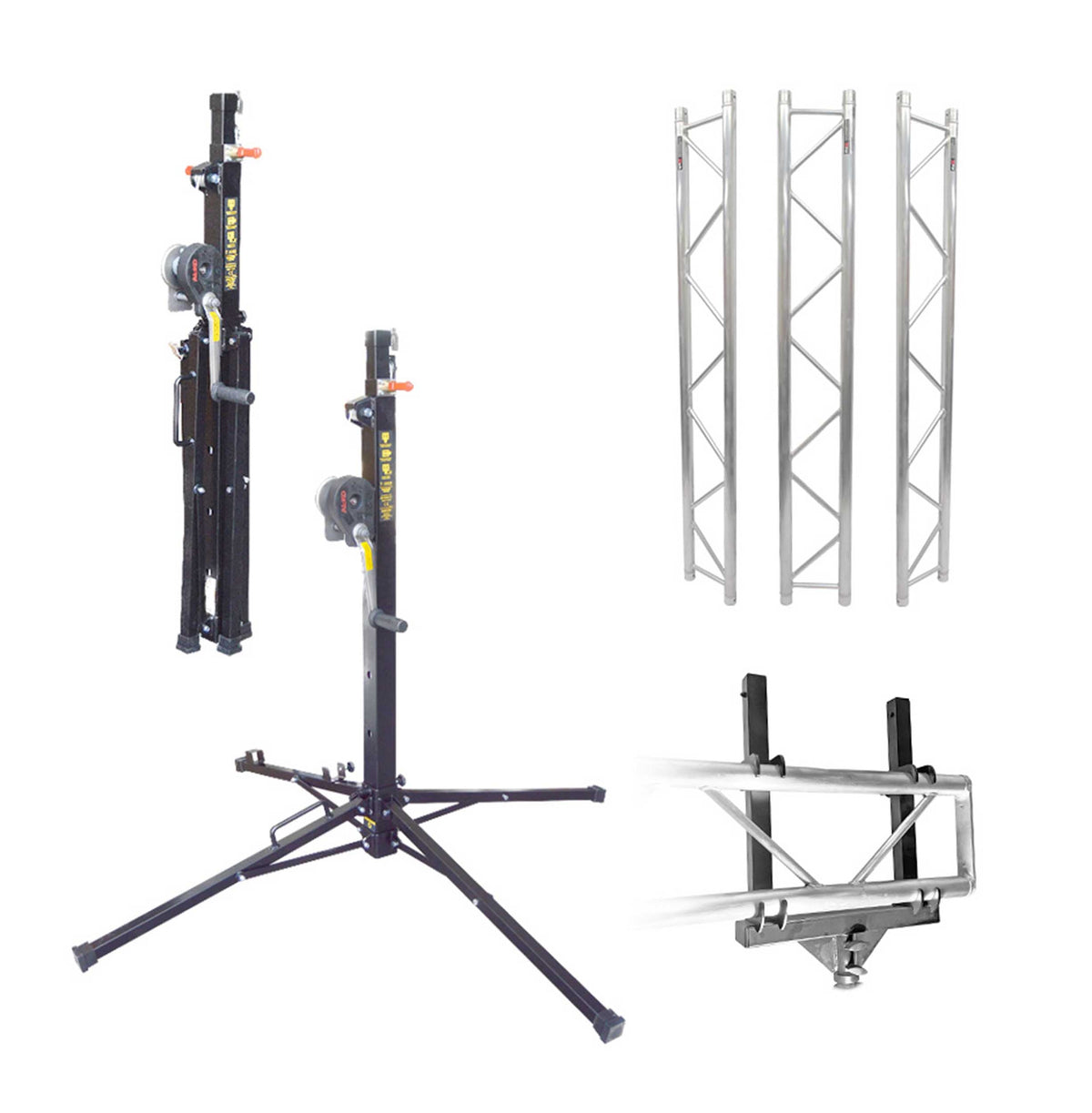 ProX F32 I-Beam Truss Support Pkg w/ (3) 6.56 FT Segments & (2)