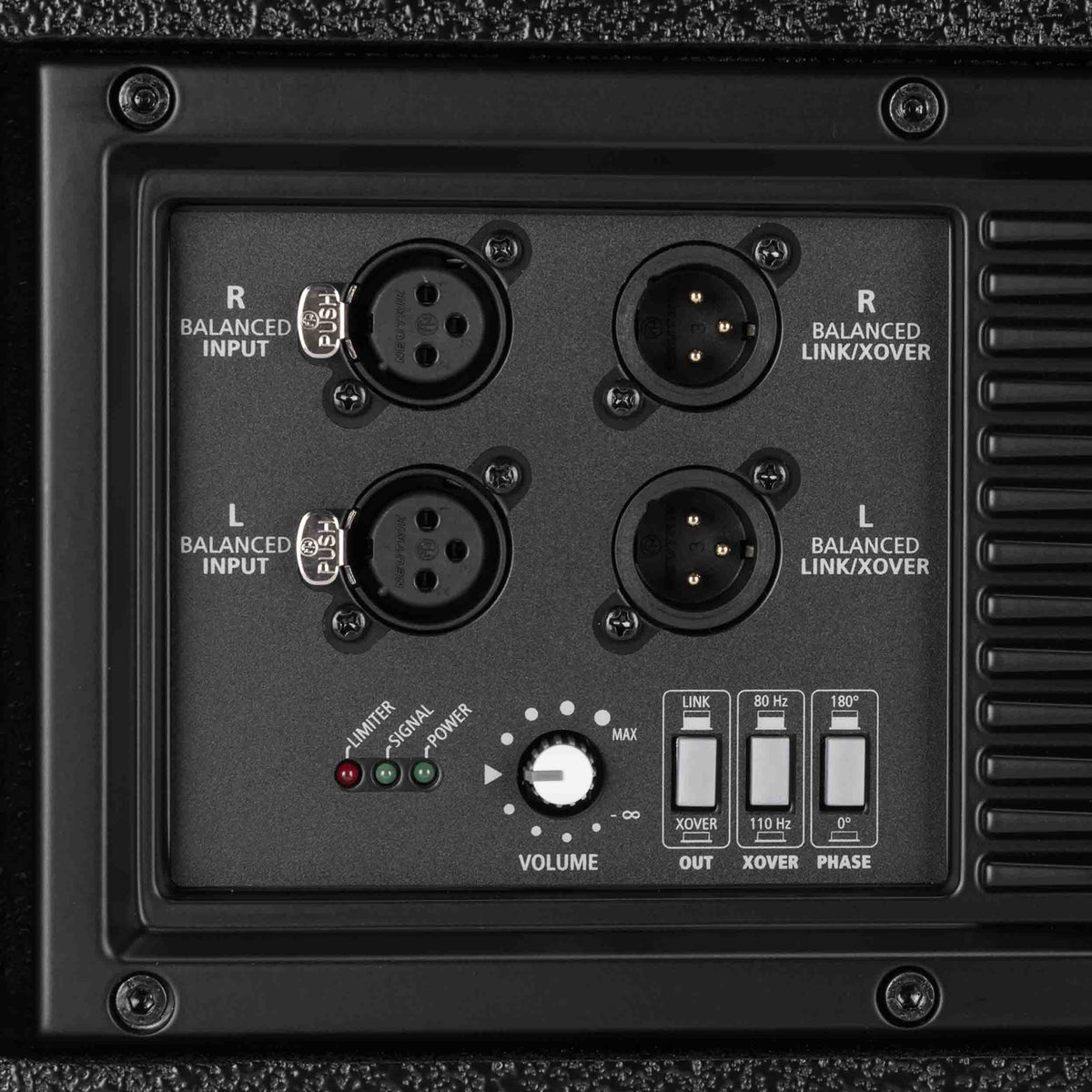 RCF HDL 12-AS, 1400W 12-inch Compact Active Flyable Subwoofer - Black, view 8