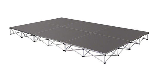 IntelliStage ISTAGE1288I 12 FT x 8 FT x 8" High Complete Stage System