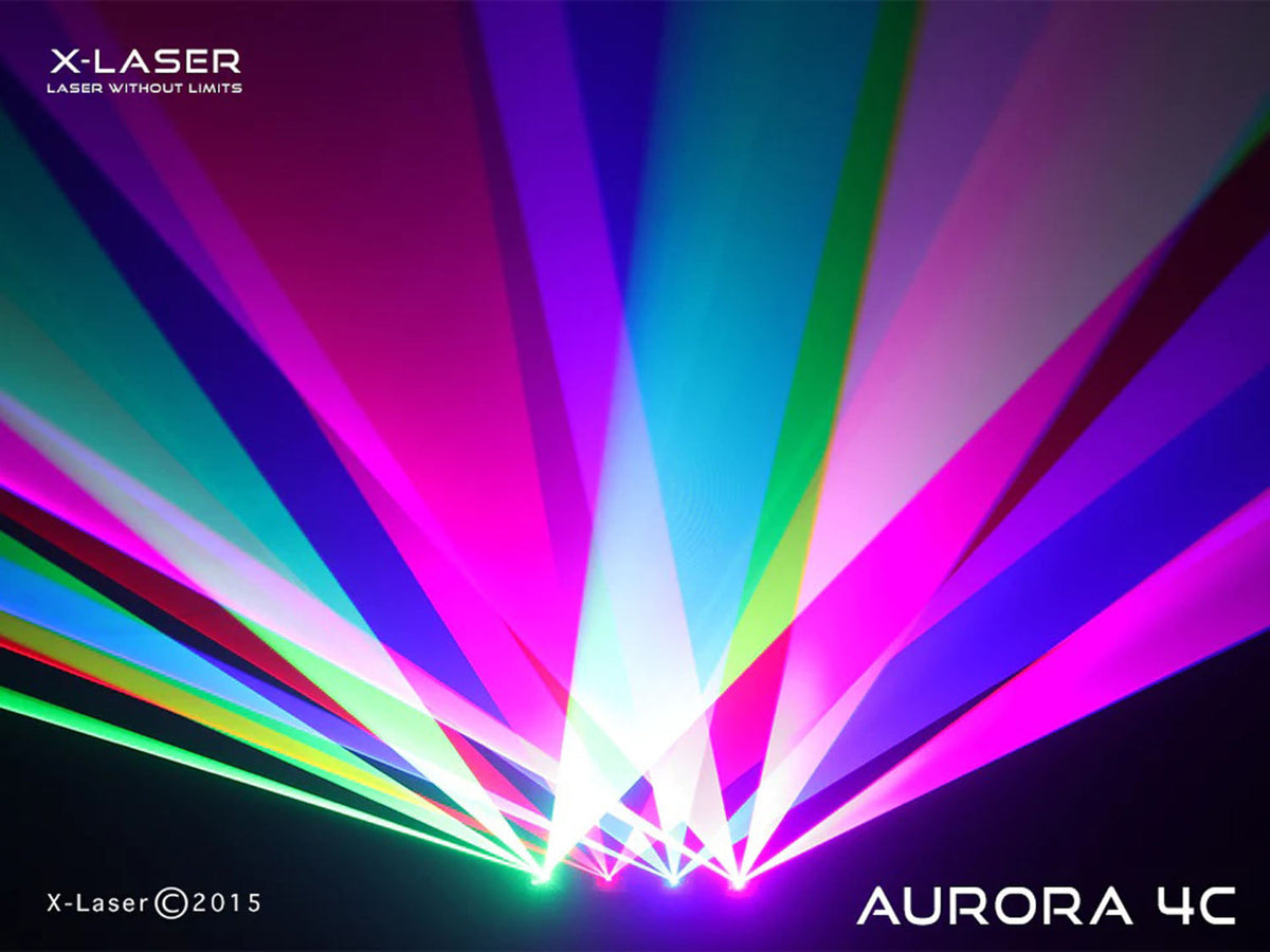 X-Laser Aurora 4C Quad Aperture RGBM Laser, view 2