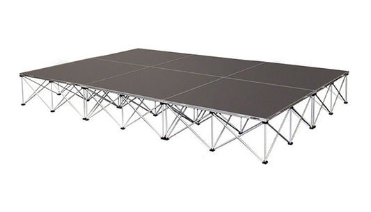 IntelliStage ISTAGE12816T 12 FT x 8 FT x 16" High Complete Stage