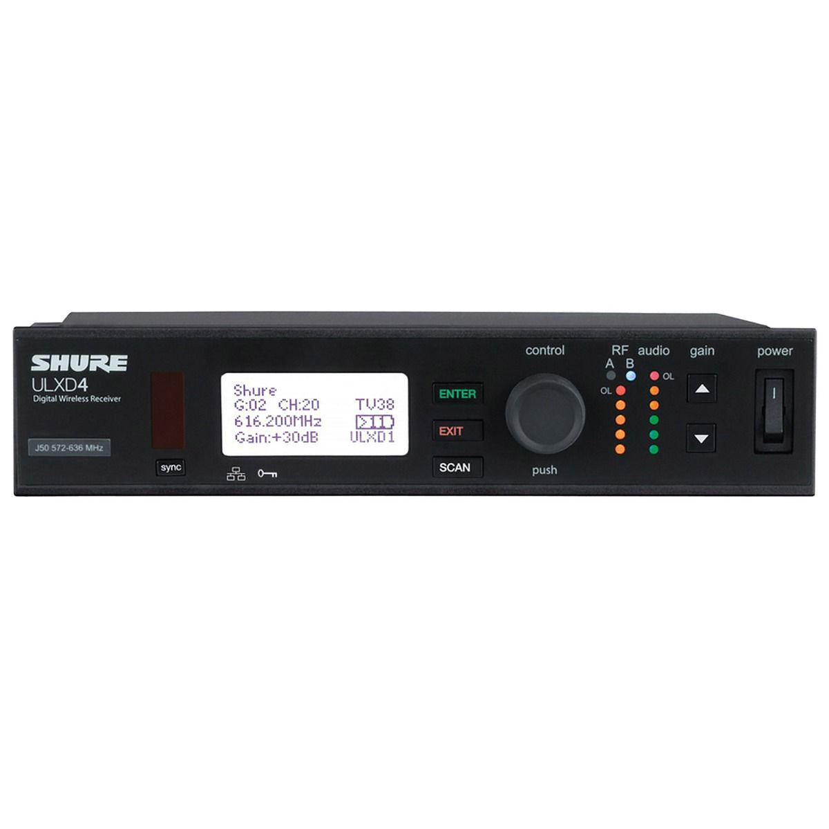 Shure ULXD2/B87A-G50-PK Case Digital Handheld Transmitter Pkg w/ BETA, view 3