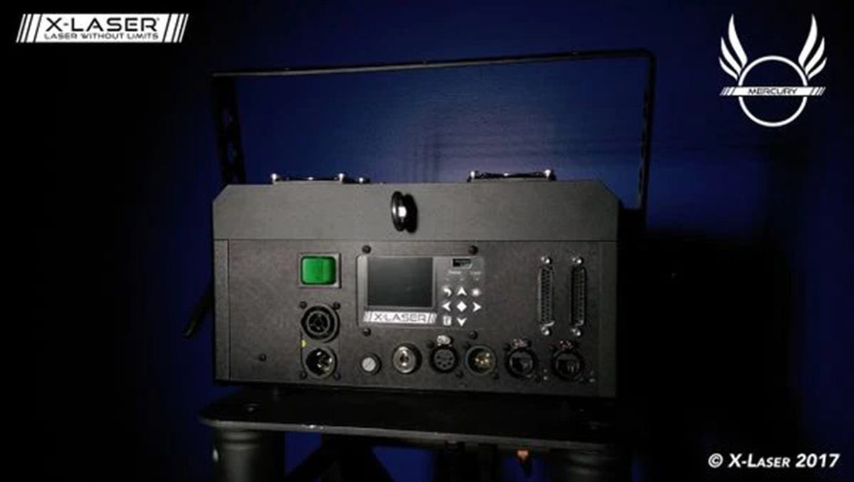 X-Laser Skywriter HPX M-5 Aerial Effect Laser with Mercury DMX - 5W, view 3