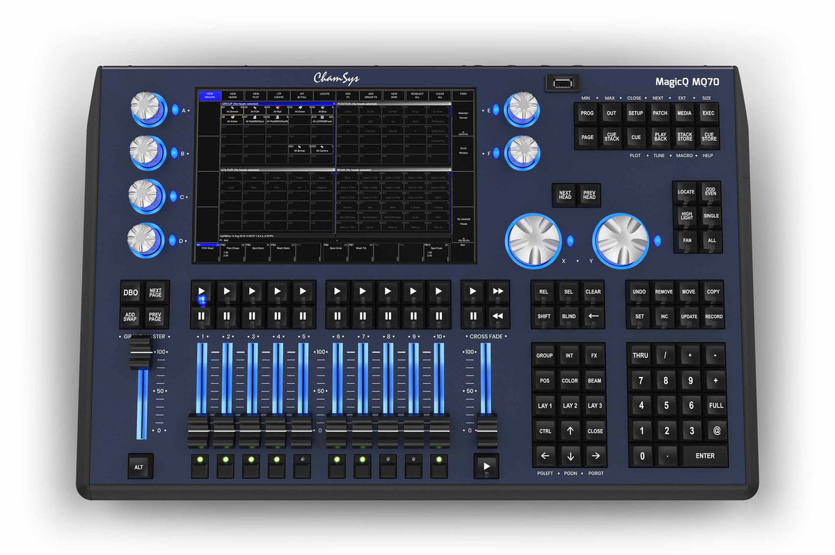 ChamSys MagicQ MQ70 Compact Lighting Console, view 2