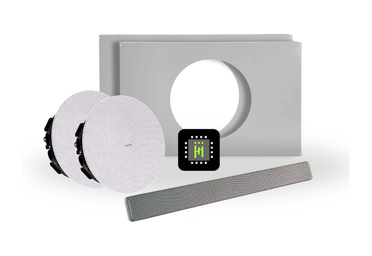 Shure 712M AL-V Ecosystem Pkg w/ Mic & Ceiling Speakers & Tile Speaker