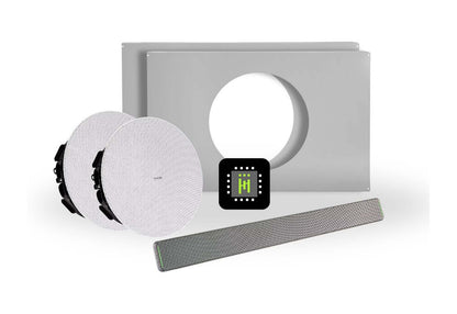 Shure 712M AL-V Ecosystem Pkg w/ Mic & Ceiling Speakers & Tile Speaker